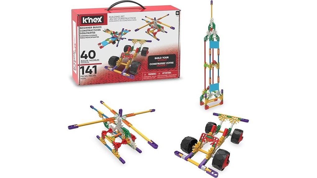 k nex building set 141 pieces