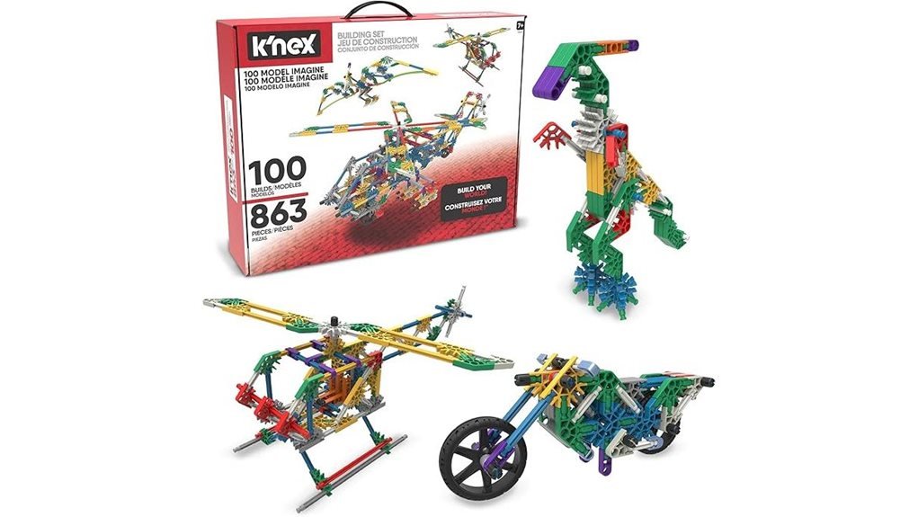 k nex building set pieces