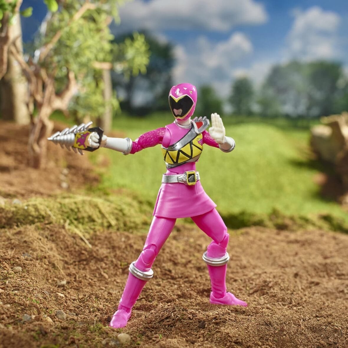 Lightning Collection Dino Charge Pink Ranger Figure