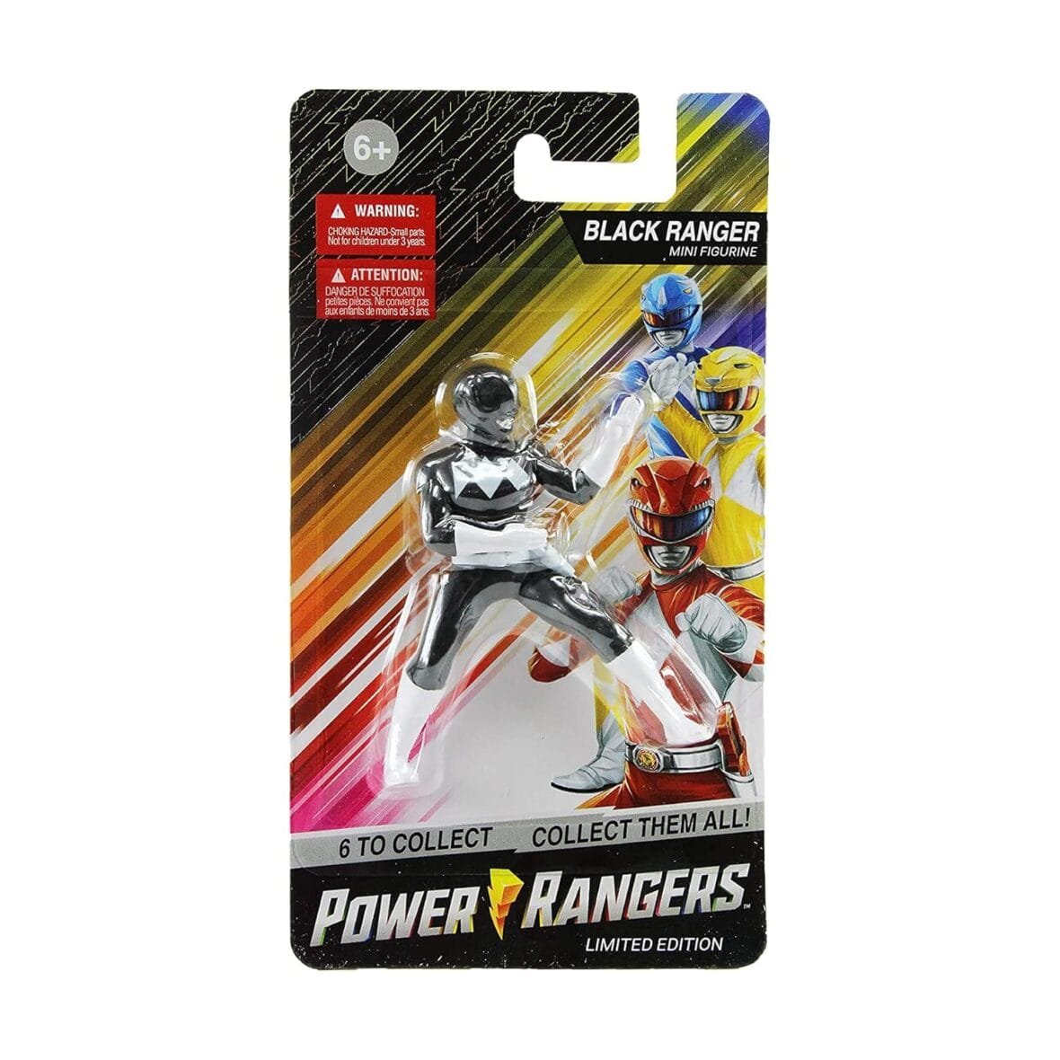 Limited Edition Black Ranger Mini Figure