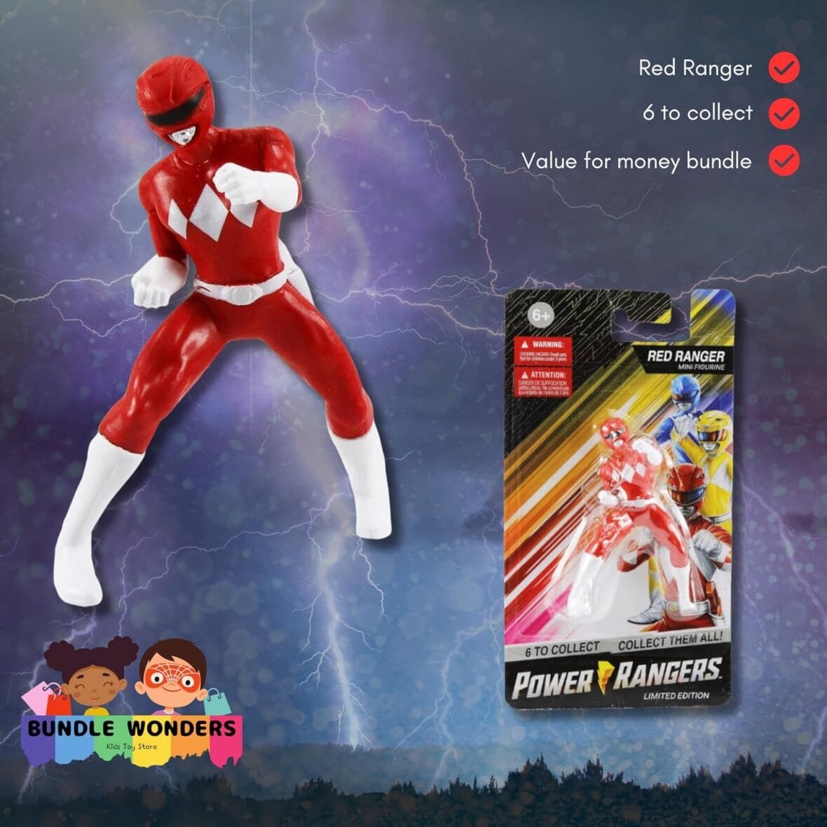 Limited Edition Mighty Morphin Power Rangers Figures