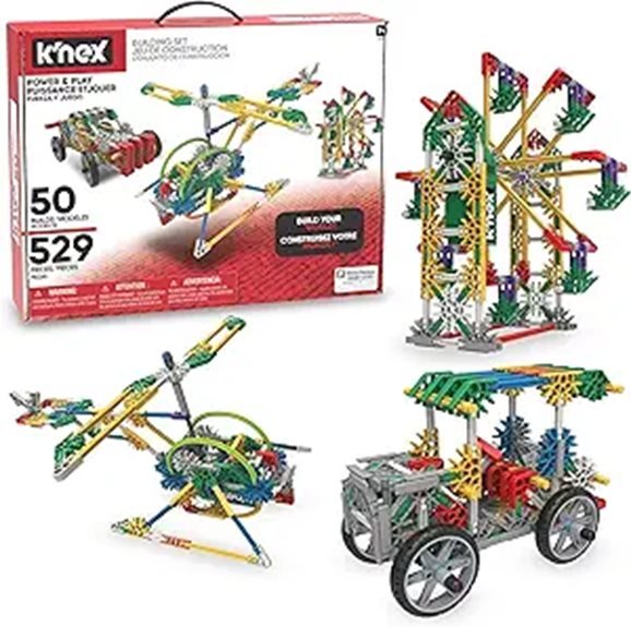 motorized construction building set
