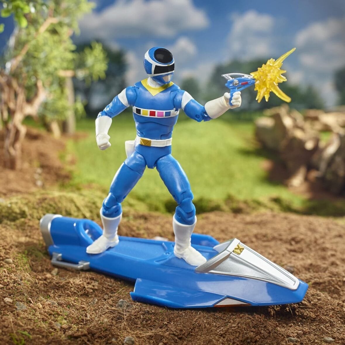 Power Rangers In Space Blue Ranger Figure