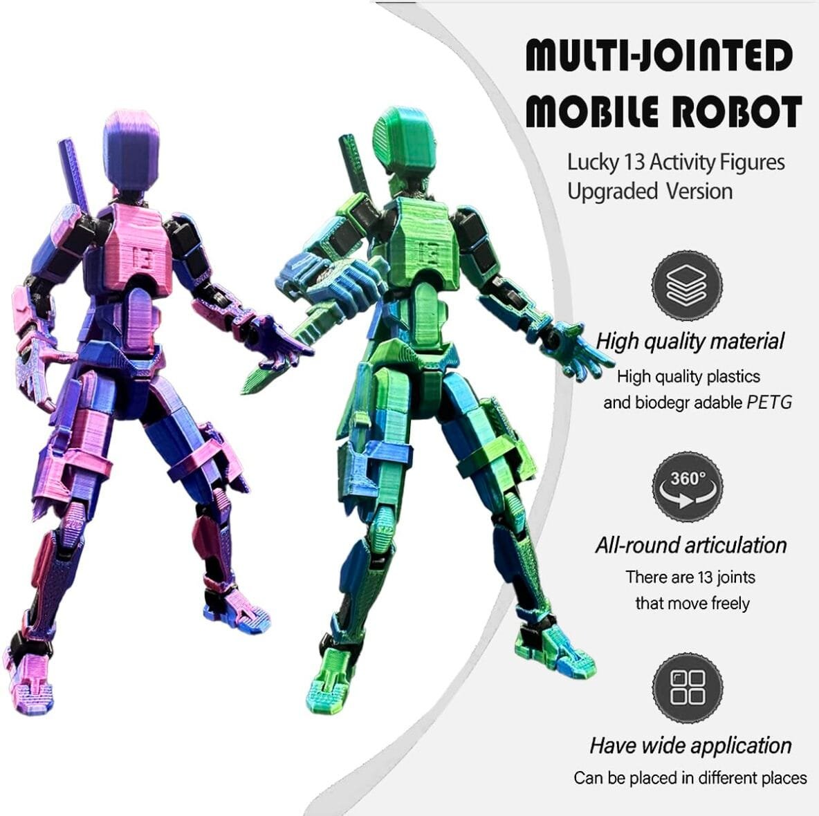 T13 Action Figure Set – Lucky Mobile Robot
