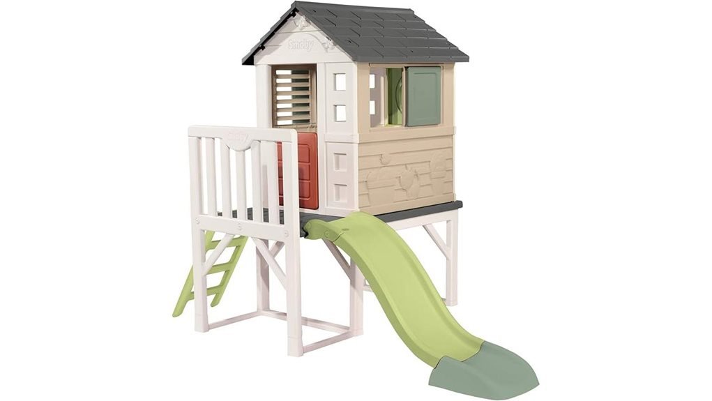 eco friendly elevated playhouse
