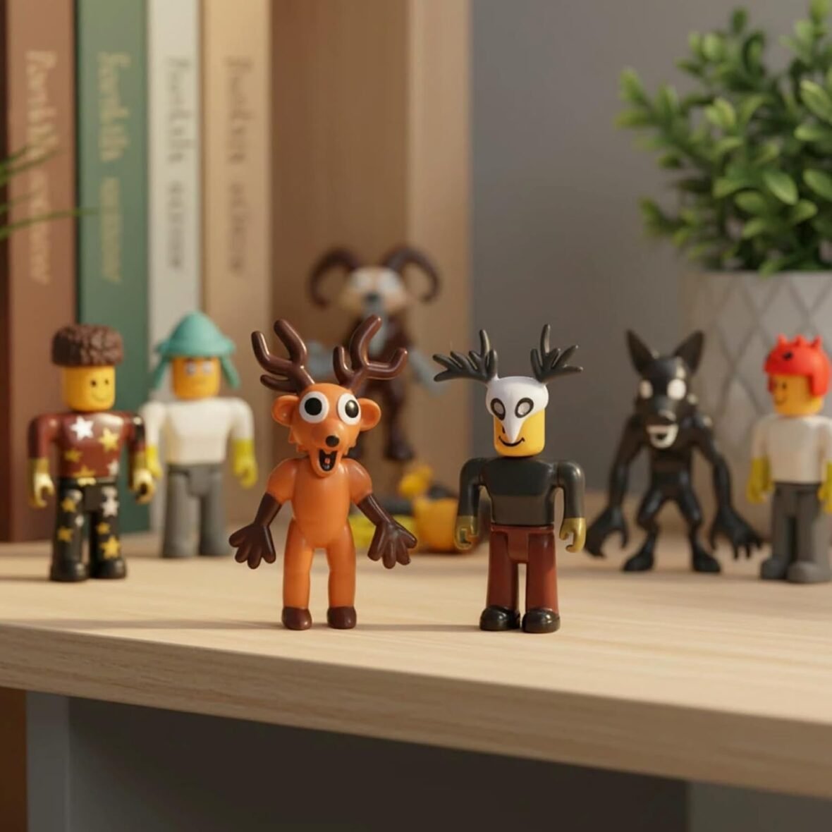 10PCS 99 Nights Forest Monster Toy Set