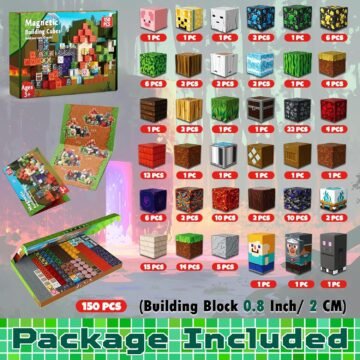 150PCS Magnetic Building Blocks for Kids