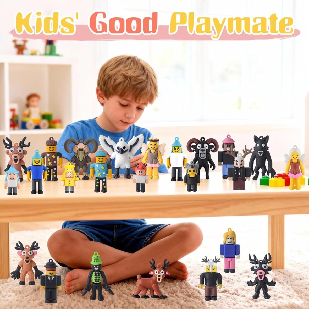 24PCS Forest Action Figures Toy Set