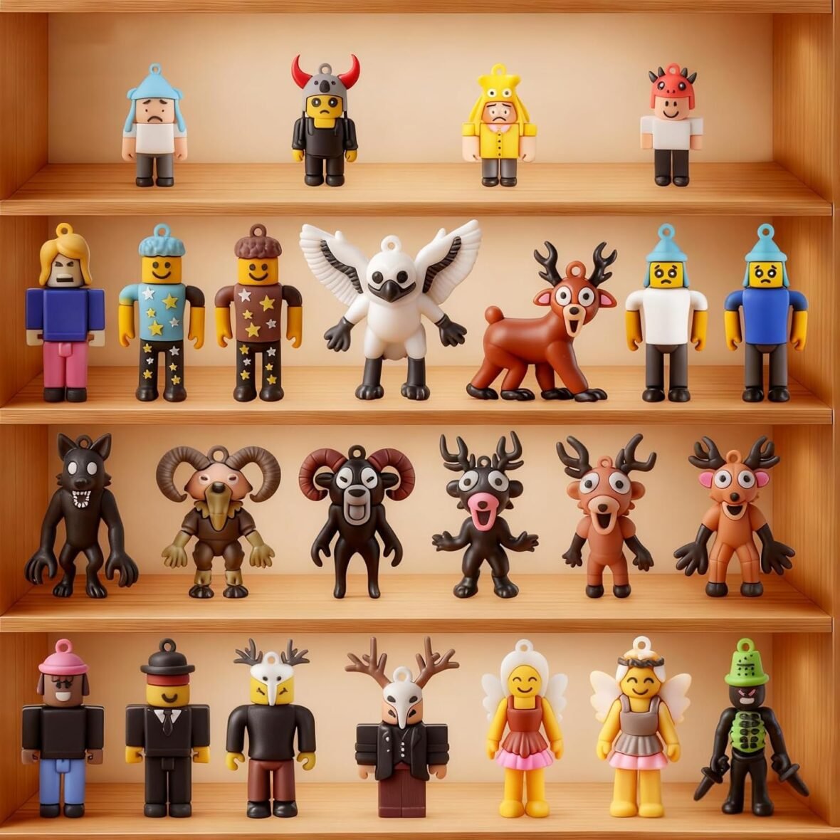 24PCS Forest Action Figures Toy Set