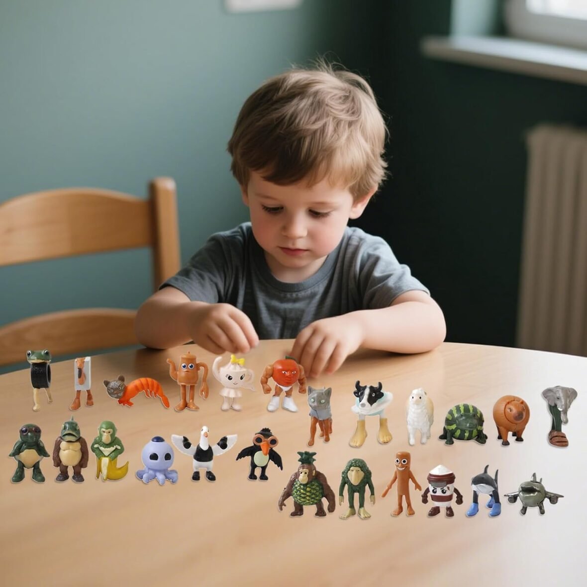 24PCS Italian Brainrot Action Figures Set