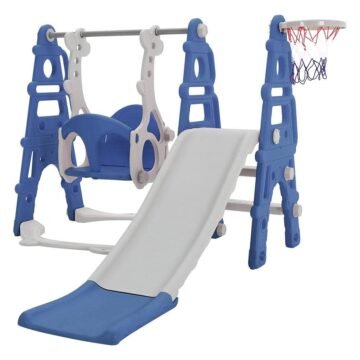 4 in 1 Kids Slide and Climber Set