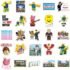 50pcs Waterproof Roblox Stickers and Decals