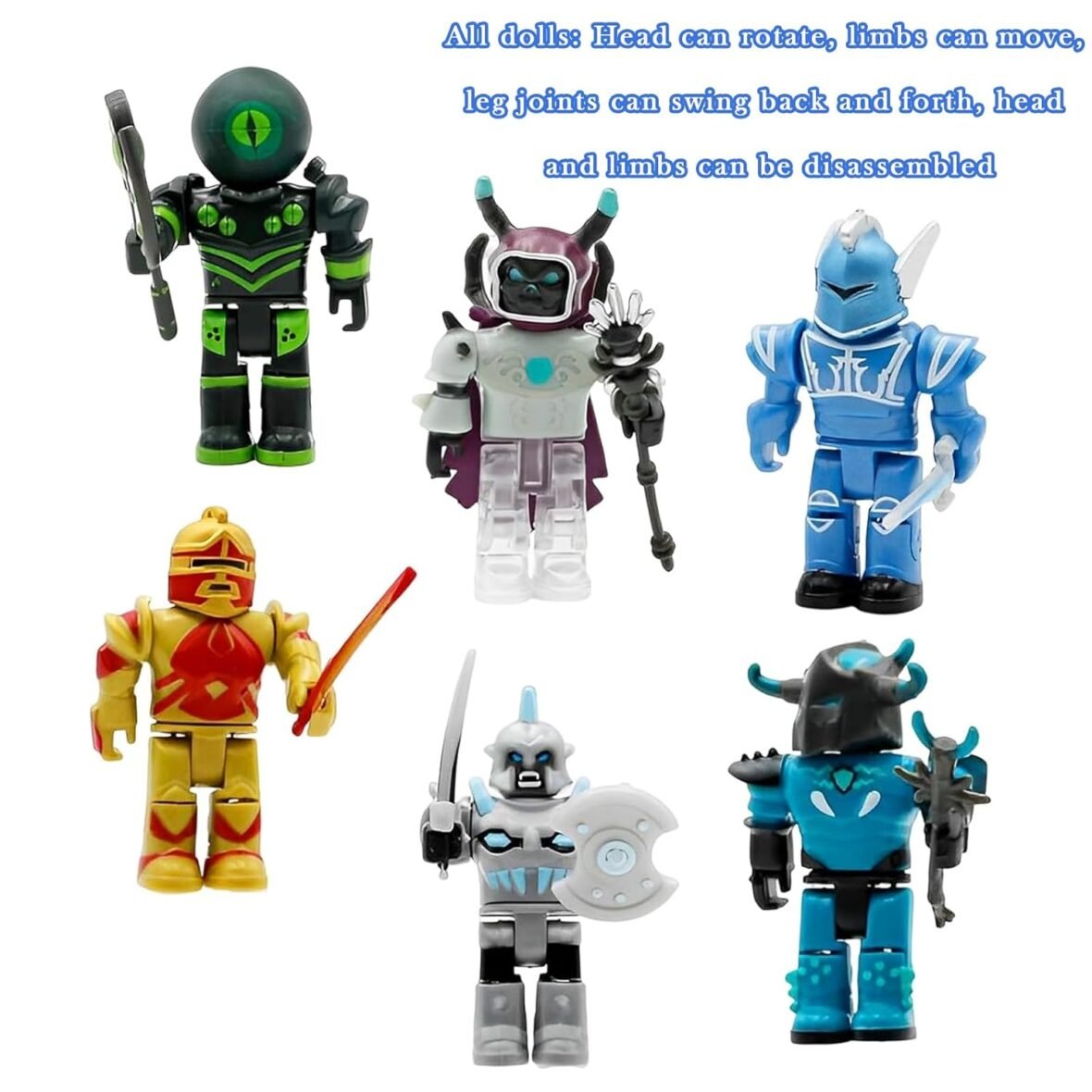 6PCS Roblox Action Figures for Boys