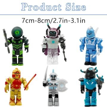 6PCS Roblox Action Figures for Boys