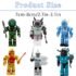 6PCS Roblox Action Figures for Boys