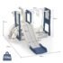8-in-1 Toddler Slide and Swing Set