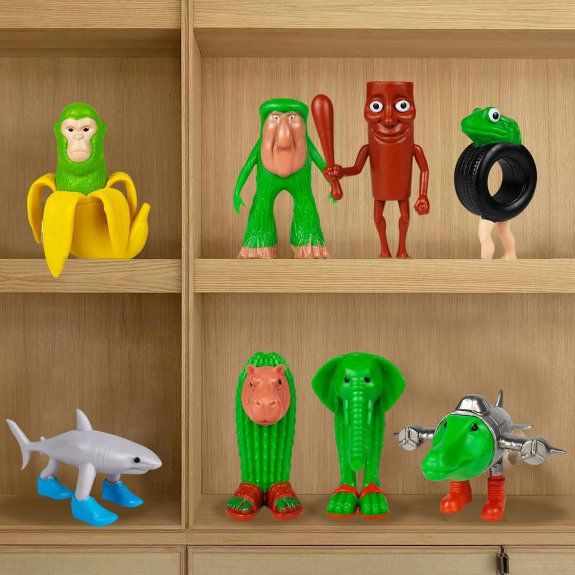 8PCS Italian Brainrot Action Figures Set