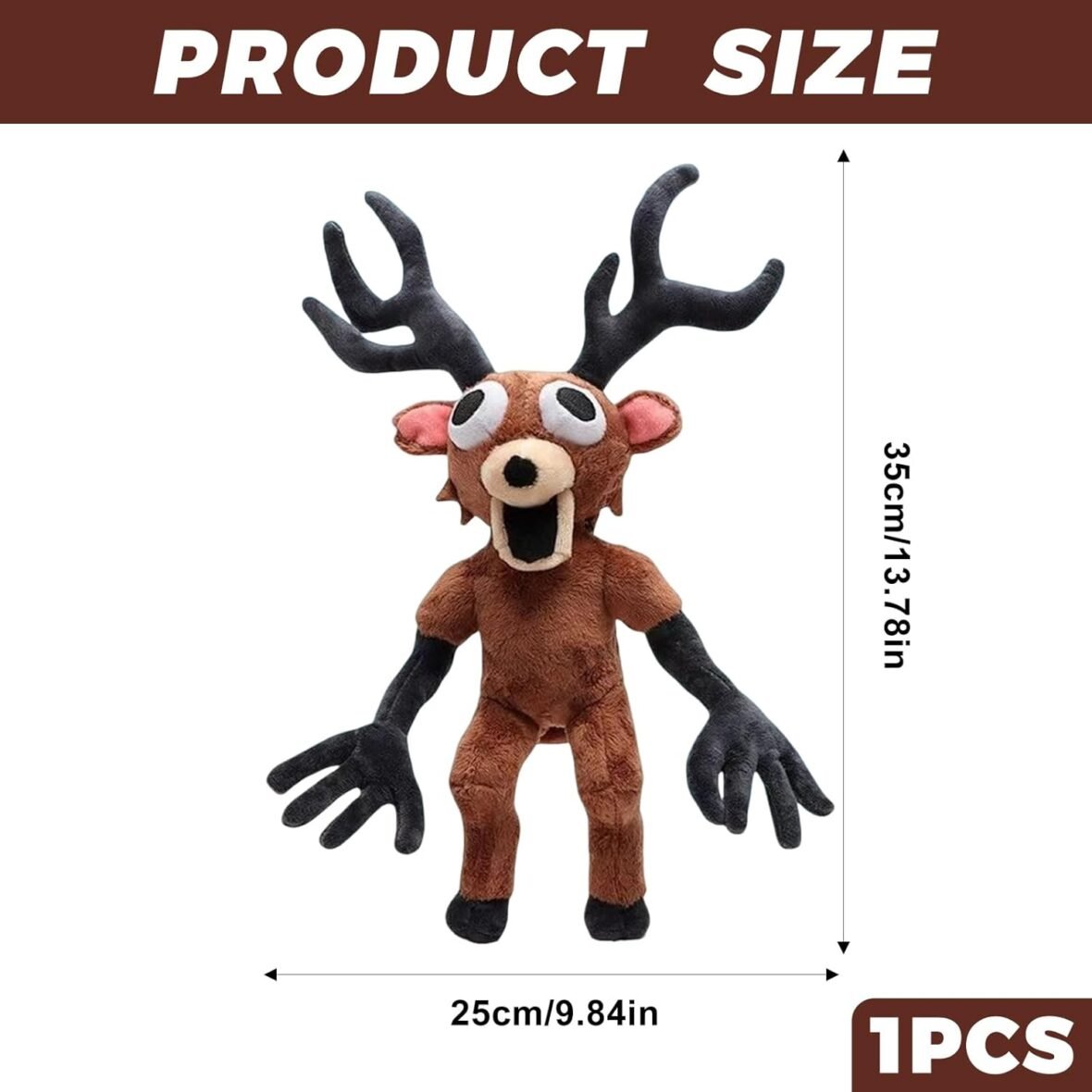 99 Nights Forest Deer Plush Toy – 14.8 Inch