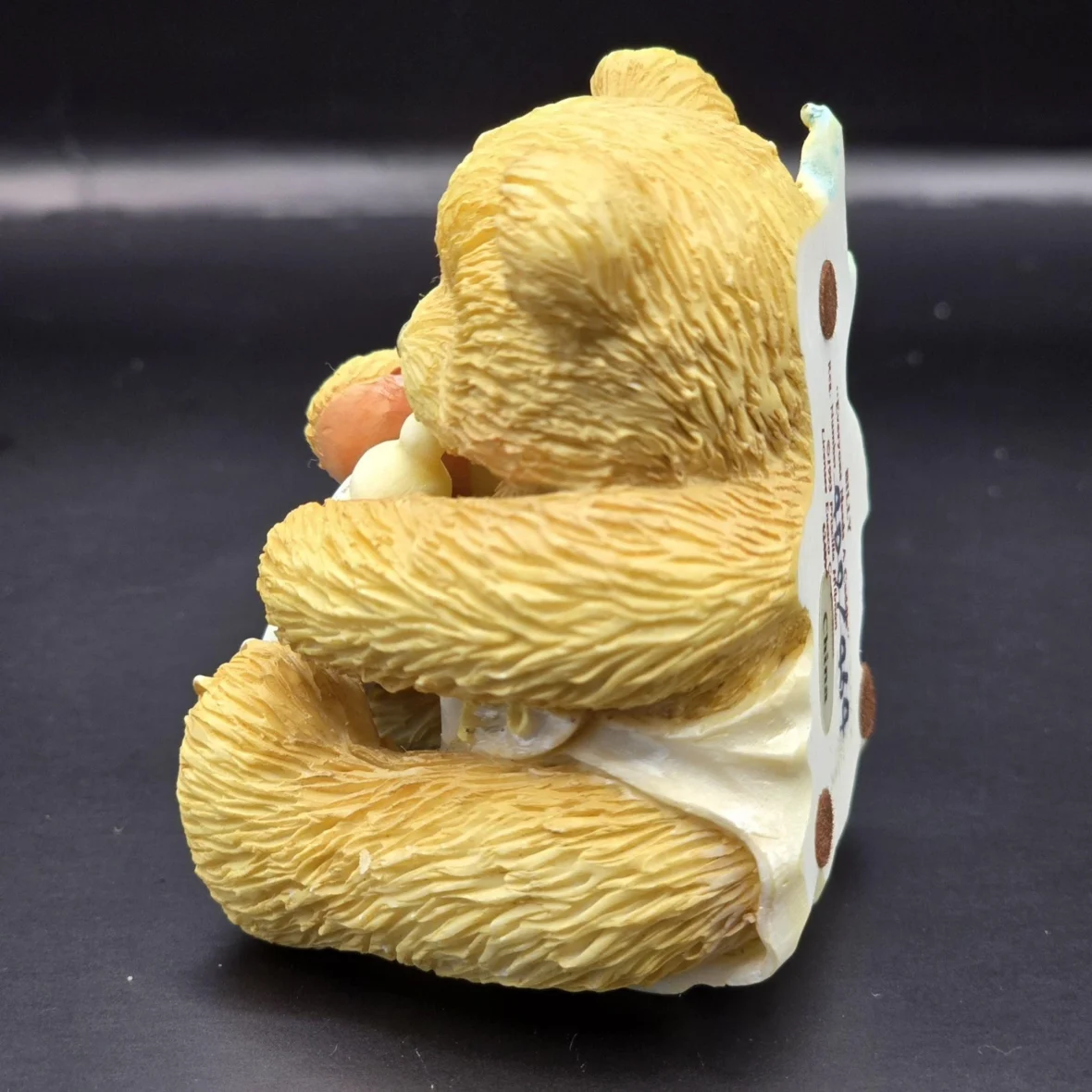 Billy Baby Bear Figurine with Bottle