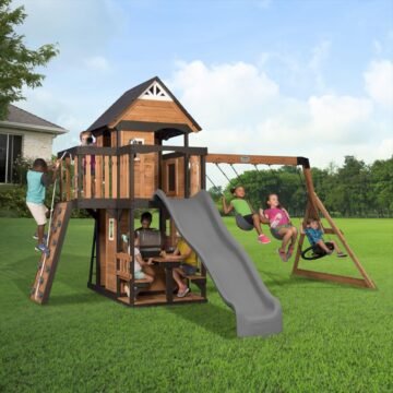 Canyon Creek Cedar Wood Swing Set