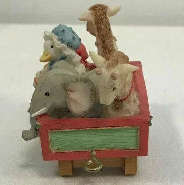 Cherished Teddie Enesco Train Car Bear