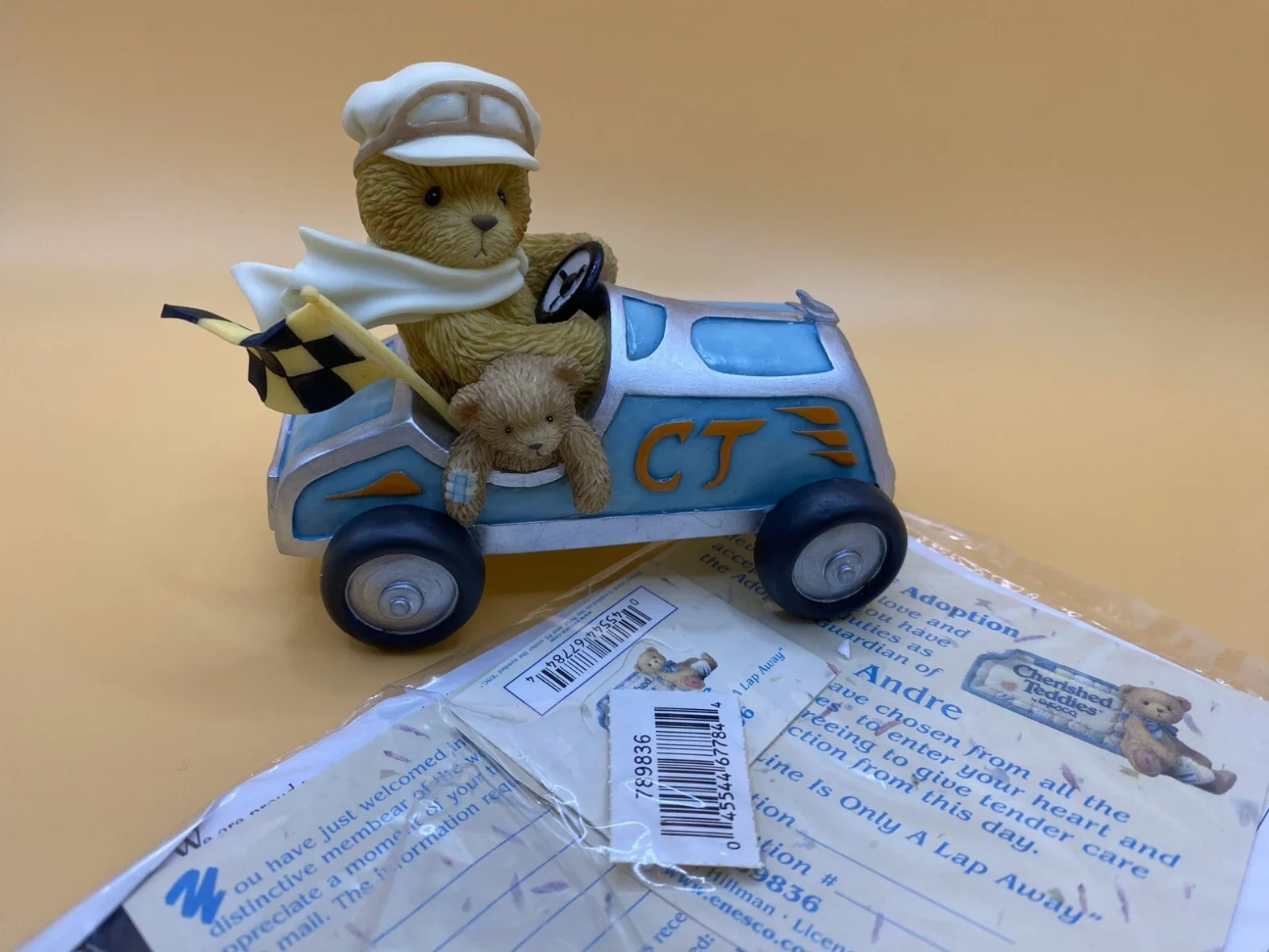 Cherished Teddies Andre 2002 Finish Line