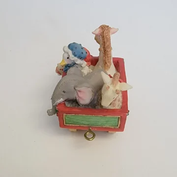 Cherished Teddies Christmas Train Figurine