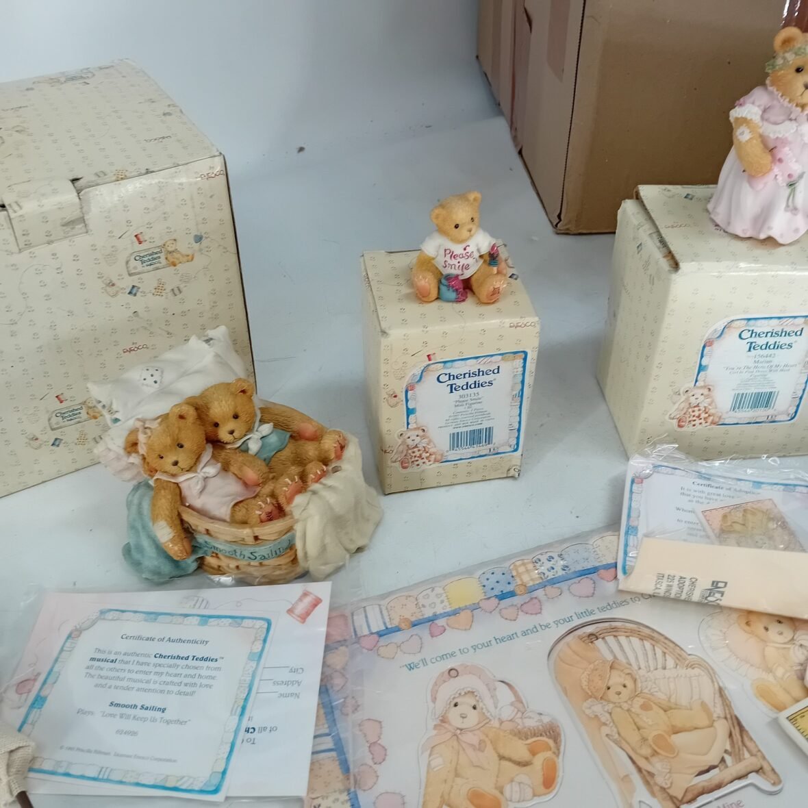 Cherished Teddies Porcelain Bear Assortment