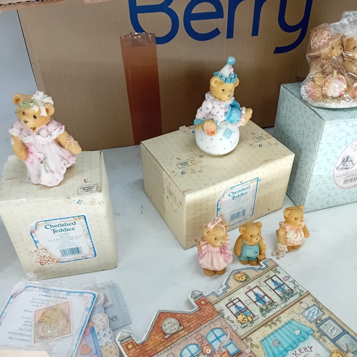Cherished Teddies Porcelain Bear Assortment