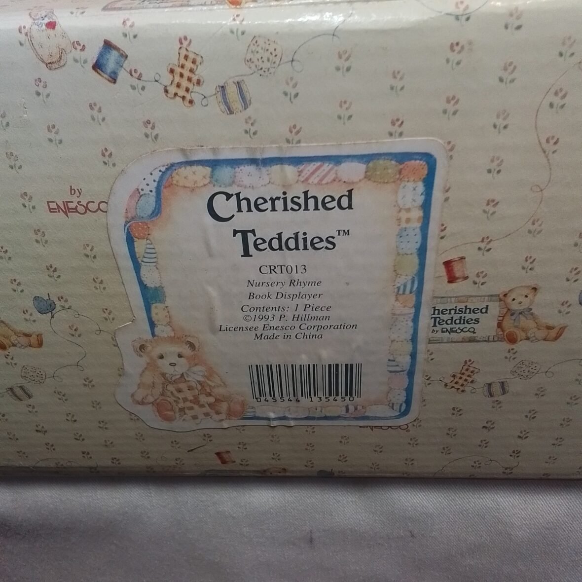 Cherished Teddies Stand CRT013 Resin 1993