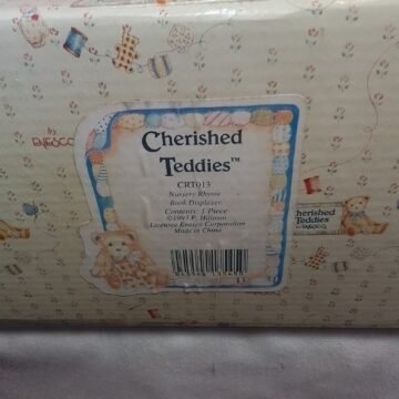 Cherished Teddies Stand CRT013 Resin 1993