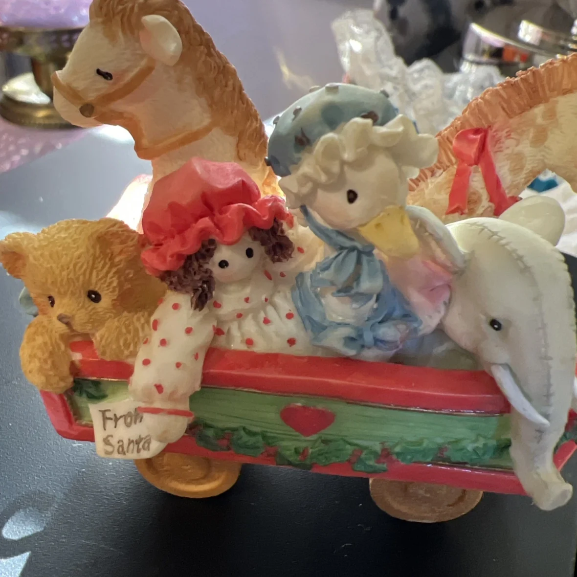 Cherished Teddies Toy Car Figurine