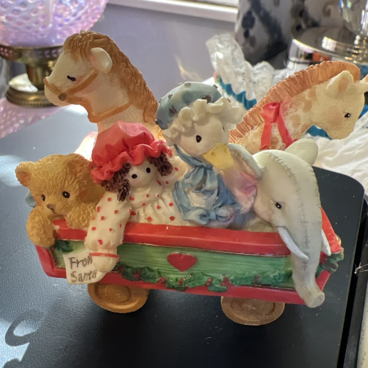 Cherished Teddies Toy Car Figurine