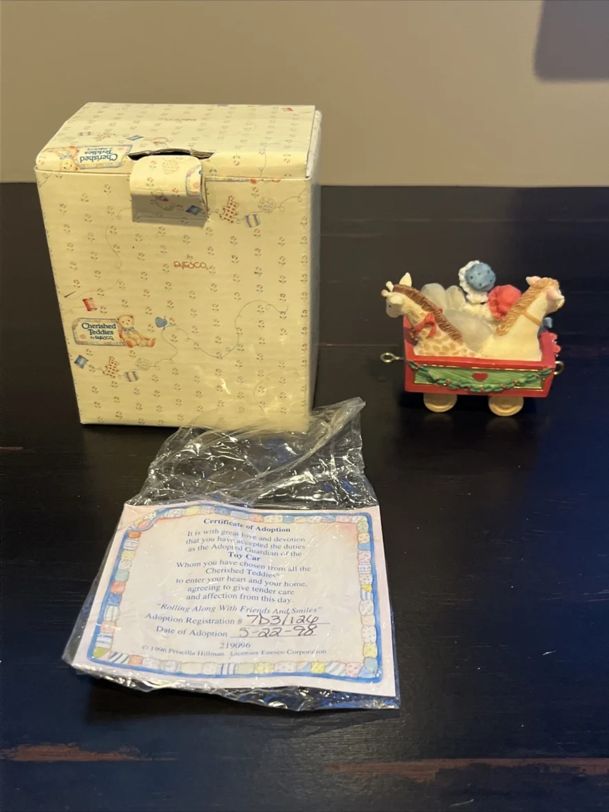 Cherished Teddies Toy Car with Box