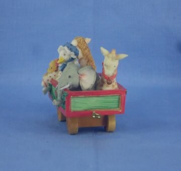 Cherished Teddies Toy Car with Friends