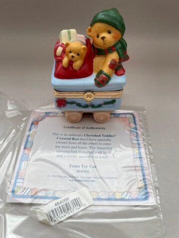 Cherished Teddies Train Toy Box 464066