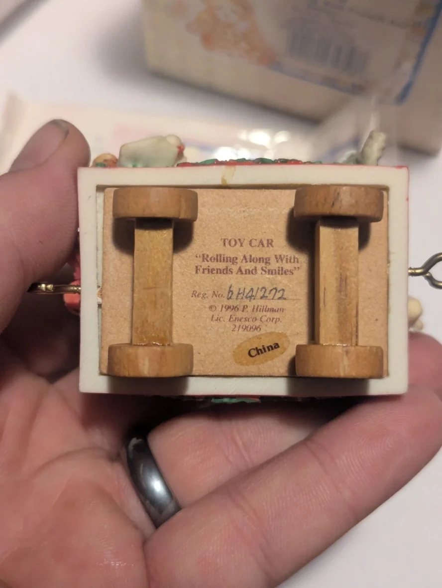 Cherished Teddies Vintage Toy Car