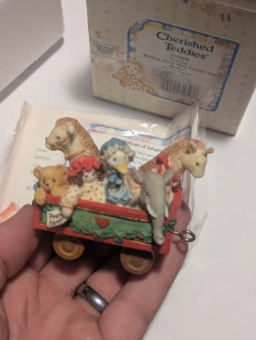 Cherished Teddies Vintage Toy Car