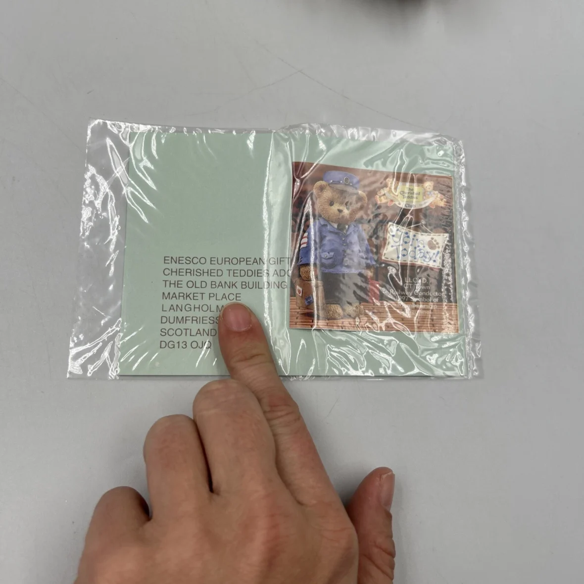 Enesco Cherished Teddies Toy Car #219096