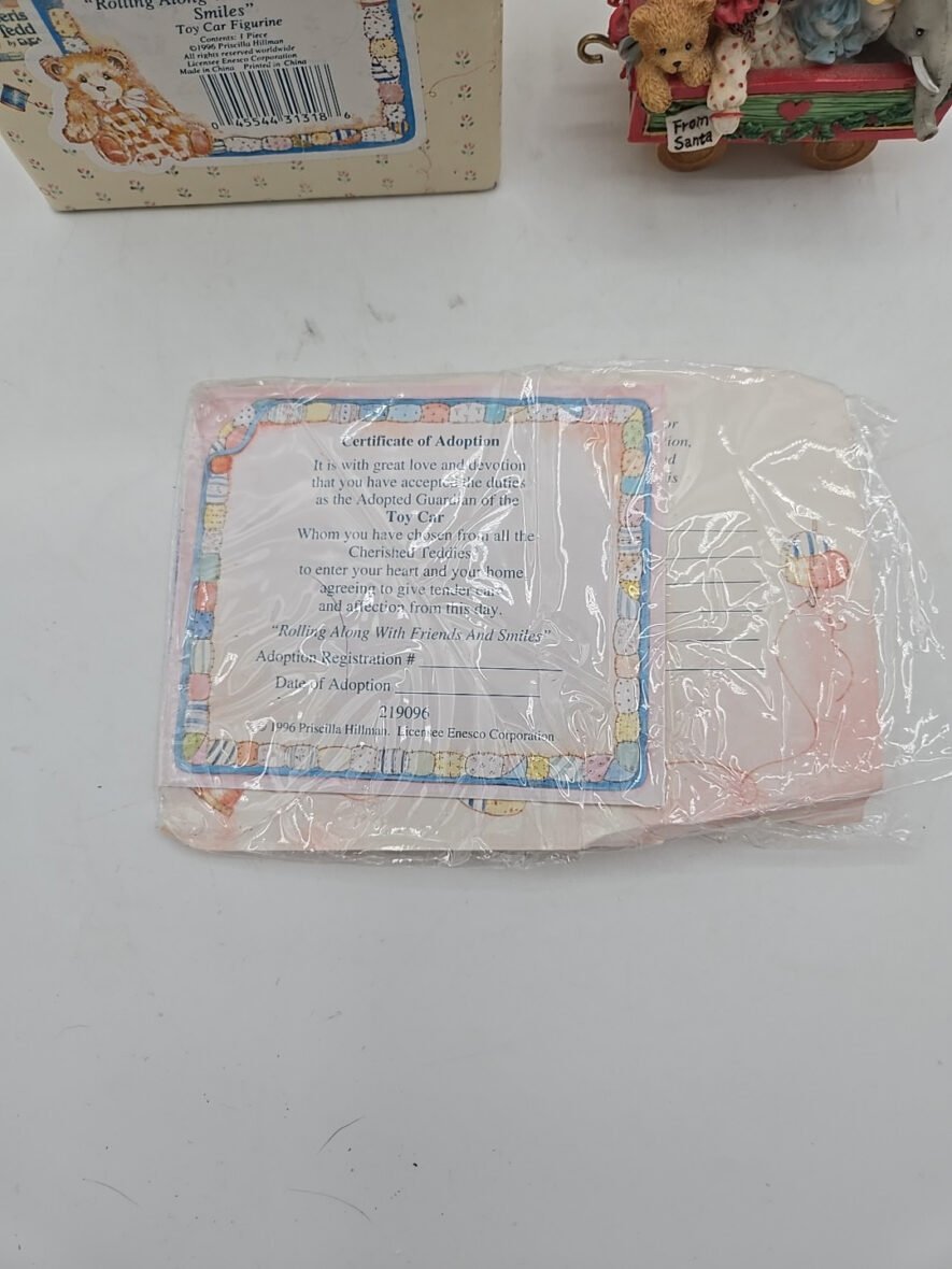 Enesco Cherished Teddies Toy Car Friends