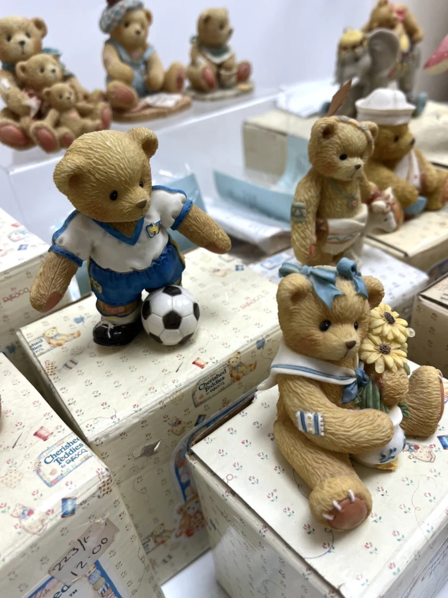 Enesco Vintage Teddies Bundle – 12 Boxed