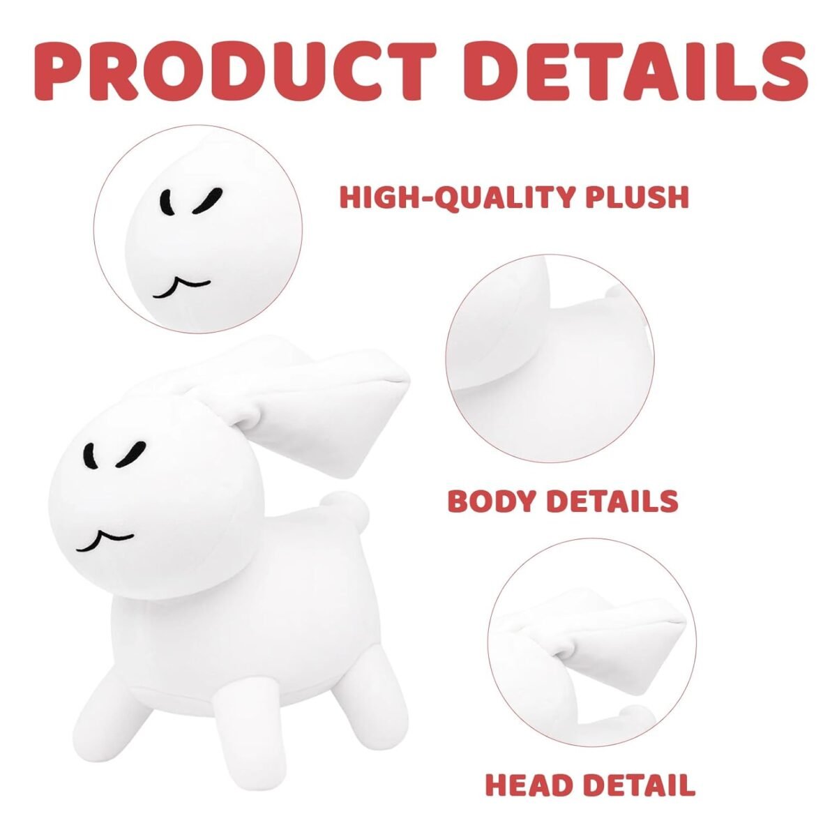 Forsaken Soft Rabbit Plush for Adults