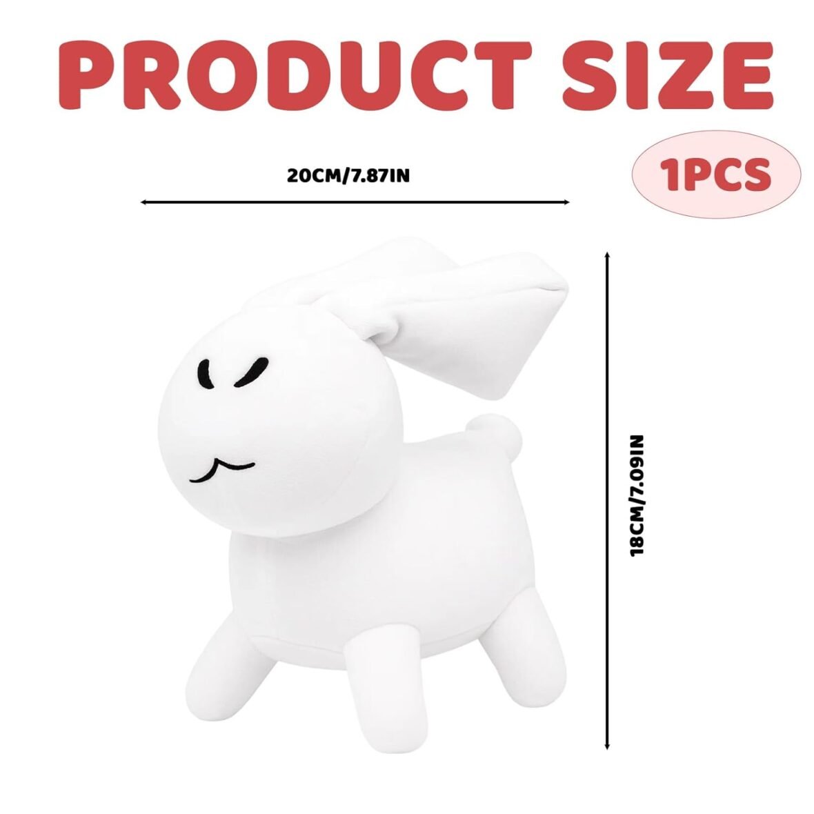 Forsaken Soft Rabbit Plush for Adults
