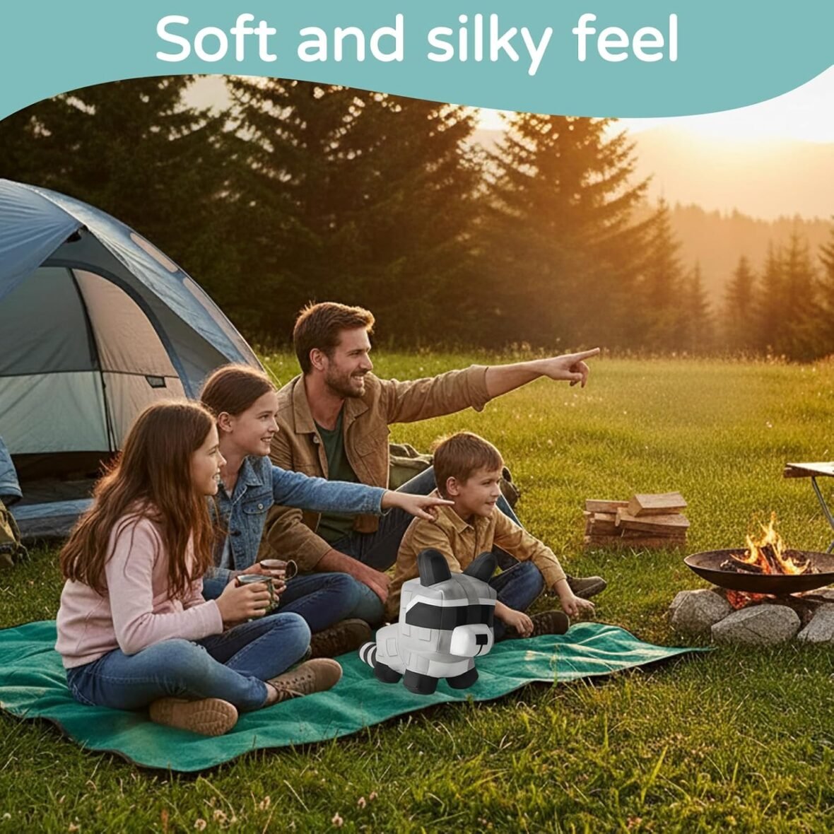 Grow A Garden Raccoon Plush Toy