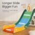 Kids' Indoor/Outdoor Slide with Ladder & Hoop