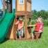 Lakewood Cedar Wood Swing Set for Kids