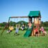 Lakewood Cedar Wood Swing Set for Kids