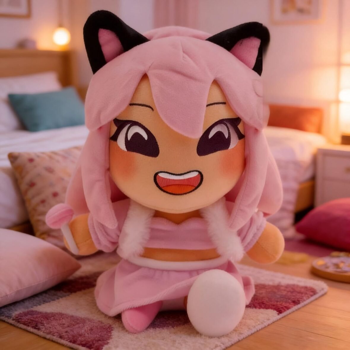Layla Plush Toy – Soft Roblox Doll