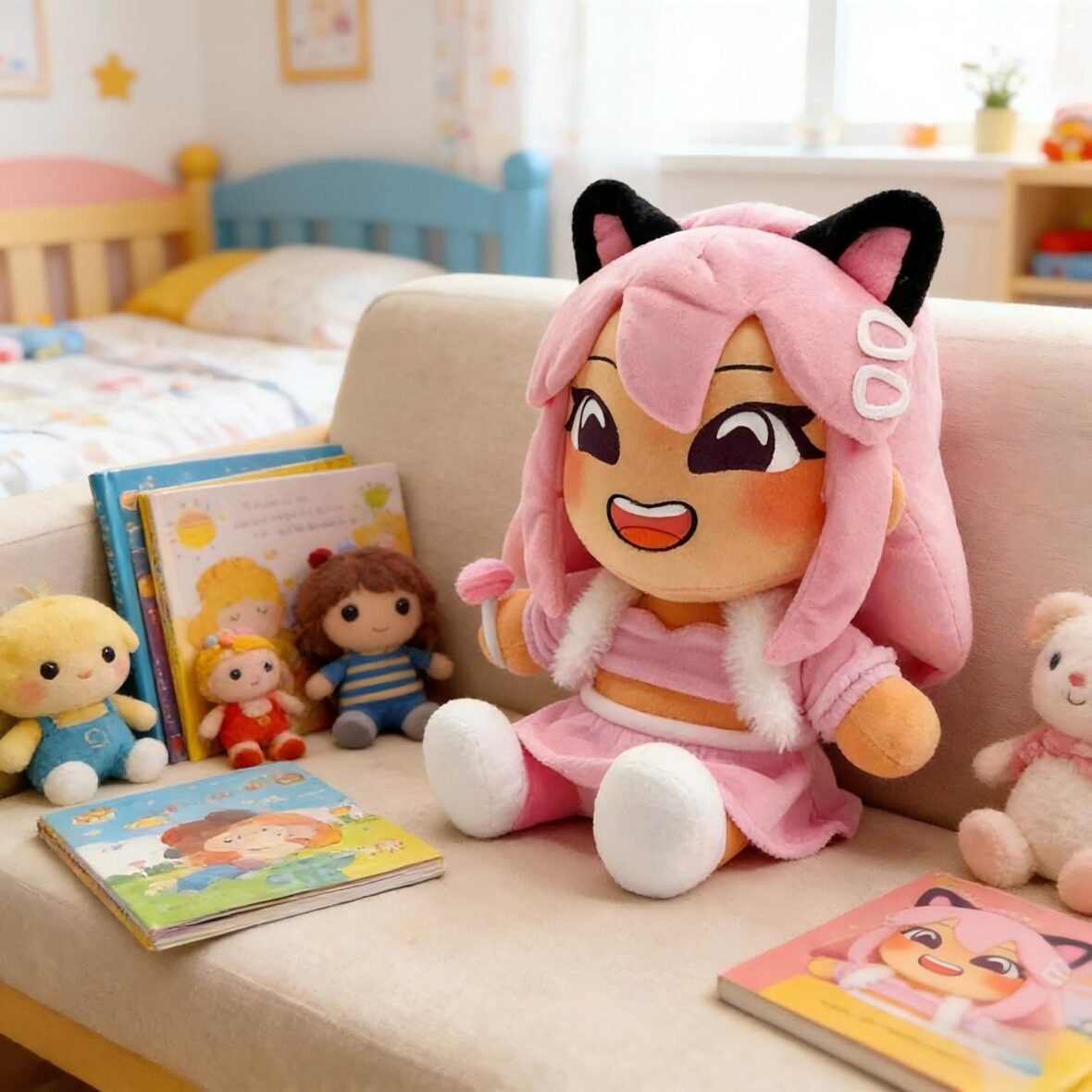 Layla Plush Toy – Soft Roblox Doll