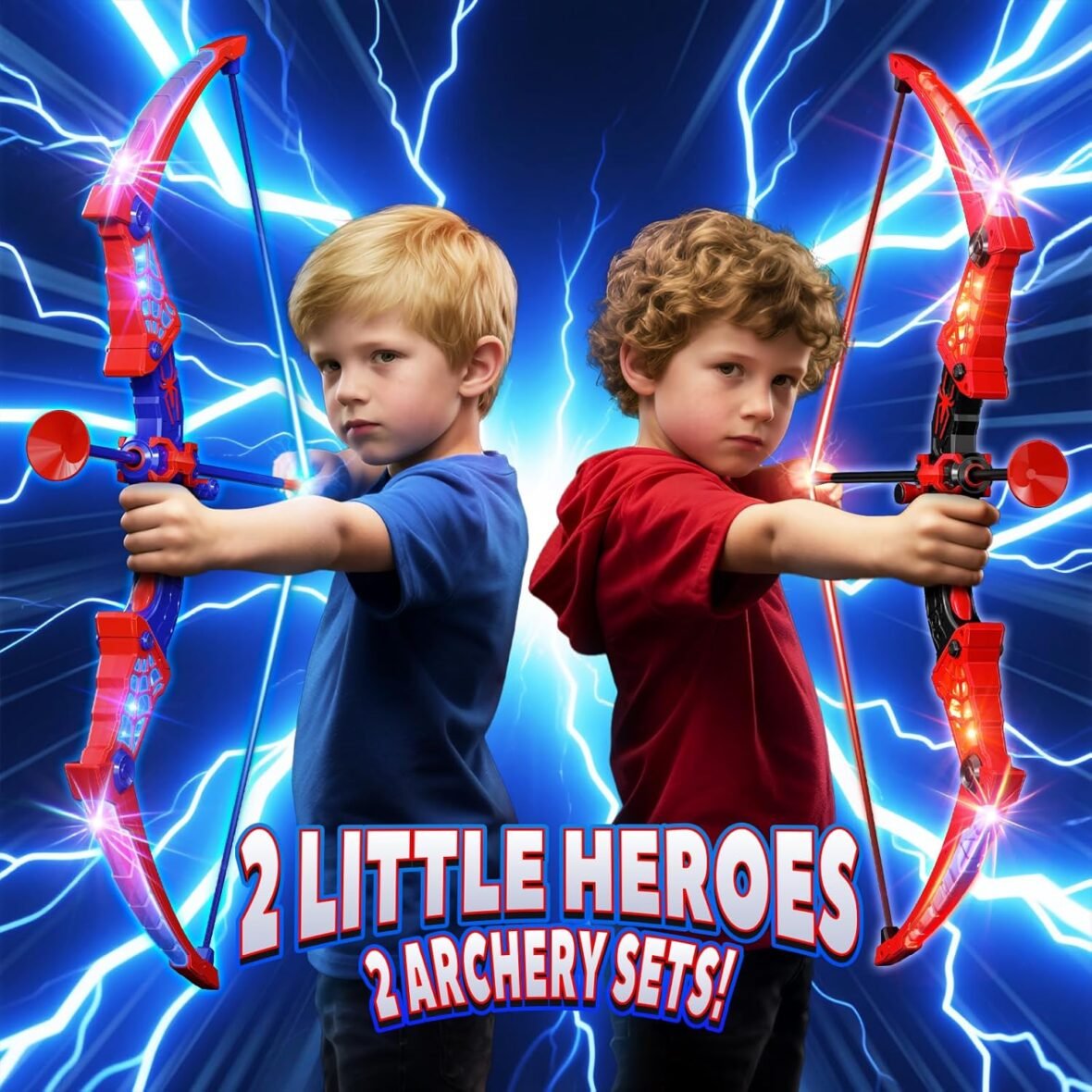 LED Target & Quiver Toys for Ages 3-12